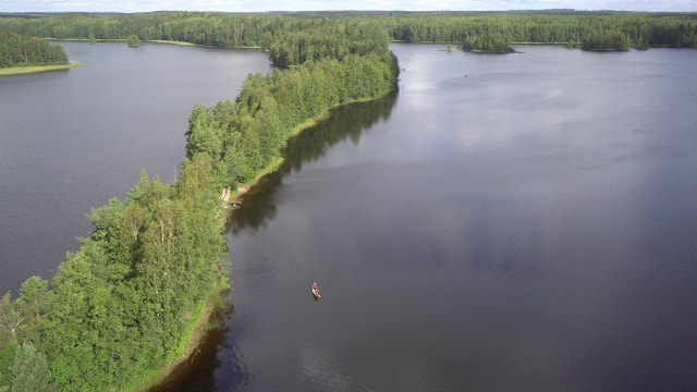Liesjärvi melonta ja kansallispuisto maisema, Tammela